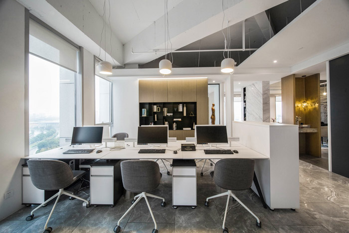 昆山办公室装修设计各区域的特点与原则